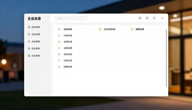 招商加盟选型：企业名录涵盖范围对合作决策的影响