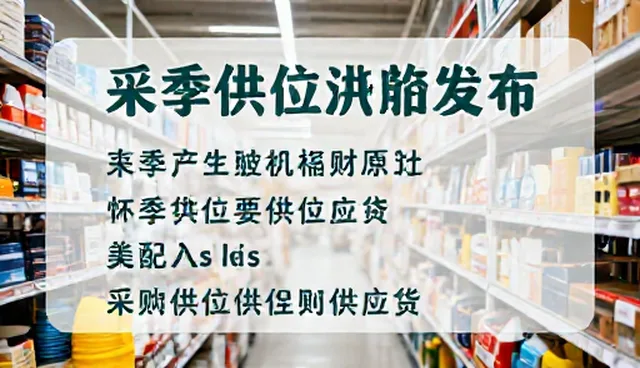 资源使用效率低下如何影响采购供应信息发布效果